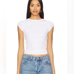 Free people small ivory shirt top